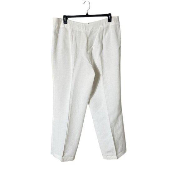 Vintage Womens Ramie Button Up Top & Pant Set Size 18 Beachy Lagom Lagenlook - Picture 7 of 13